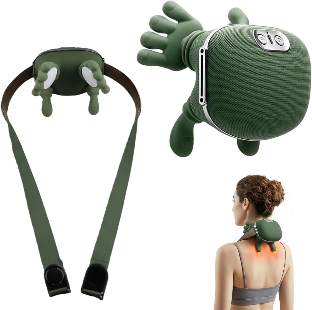 TheraNeck™ Pro - 4D Deep-Tissue Heated Shoulder & Neck Massager