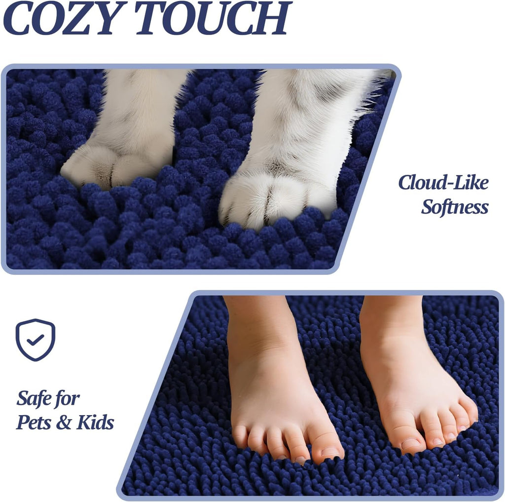 AbsorpMax™ - Heavy-Duty Muddy Paw Dog Door Mat