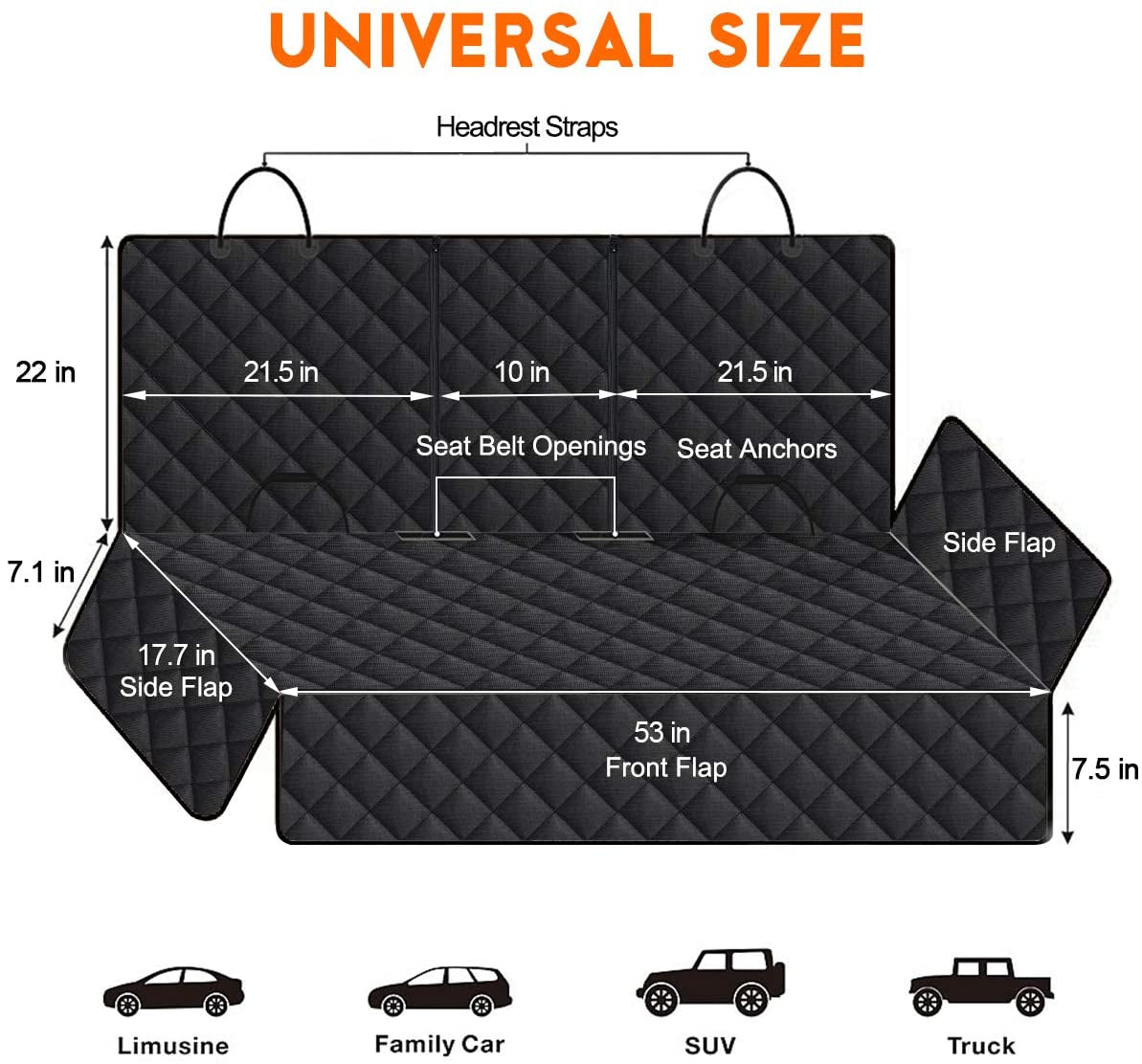 PetGuard™ - Heavy-Duty Waterproof Car Seat Protector