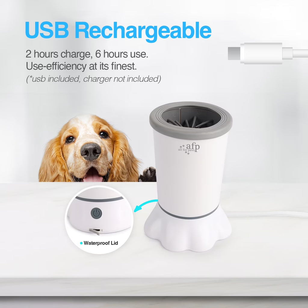 PawSonic™ - Automatic Rechargeable Dog Paw Cleaner