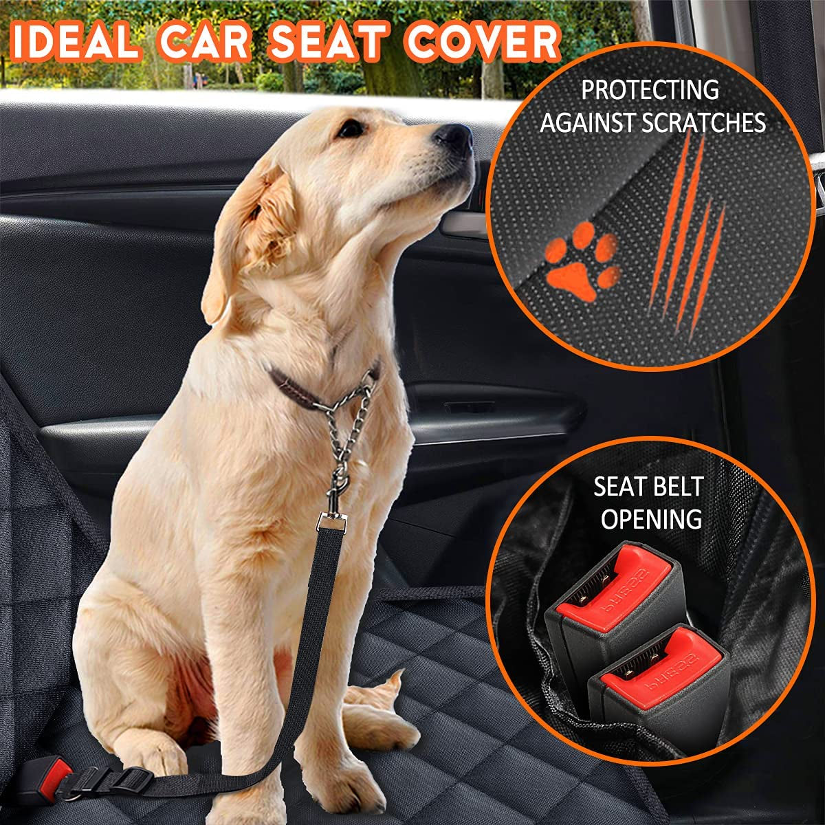 PetGuard™ - Heavy-Duty Waterproof Car Seat Protector