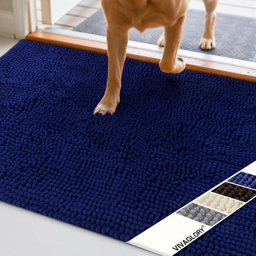 AbsorpMax™ - Heavy-Duty Muddy Paw Dog Door Mat