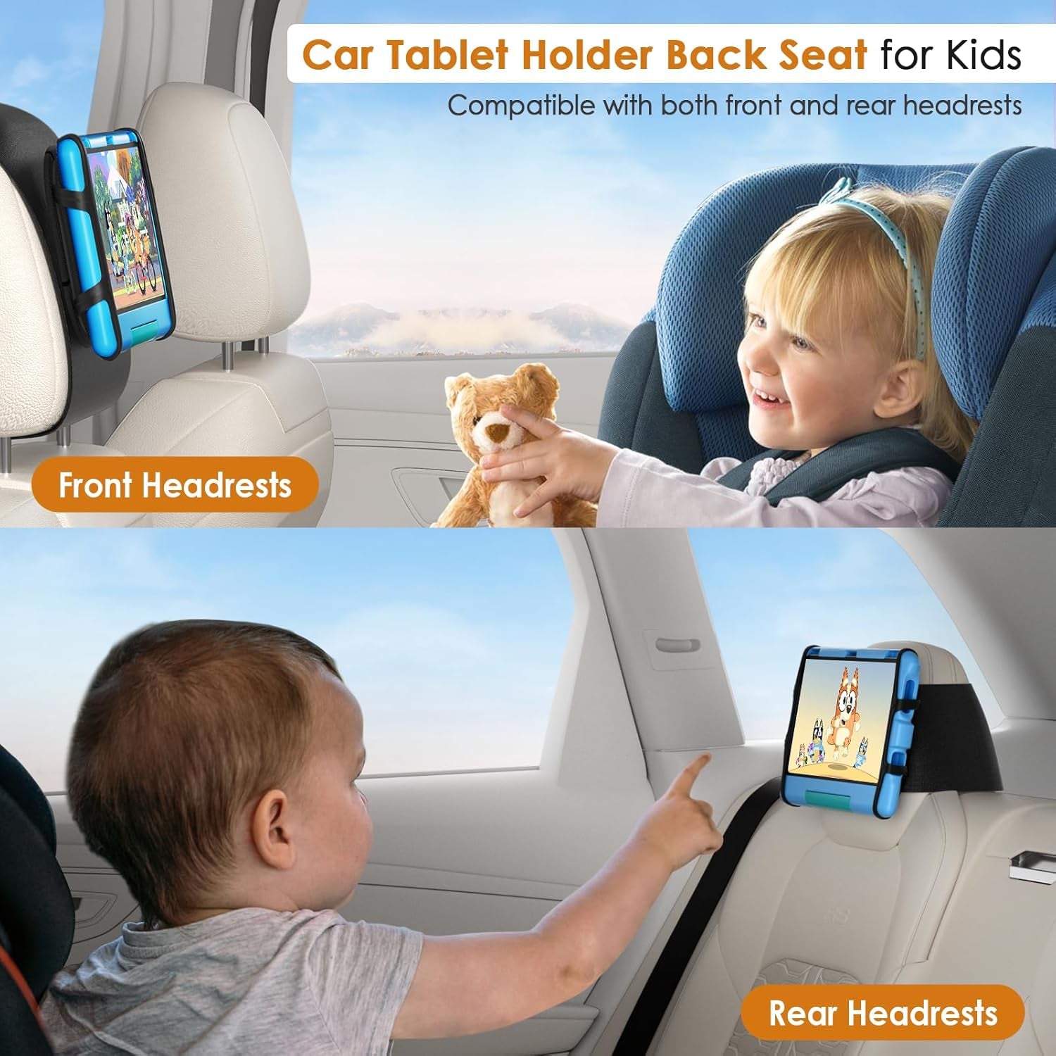Headrest Pro - Universal Car Tablet & Switch Mount (2-Pack)