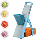 Slicely™ - 6-in-1 Safe Vertical Mandoline & Veggie Slicer (Blue)