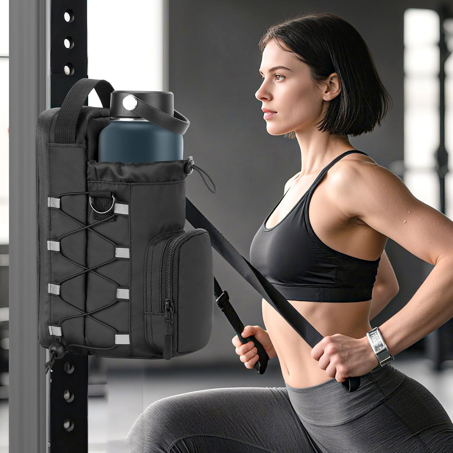 MagGym™ - 3-in-1 Magnetic Gym Bag & Water Bottle Holder