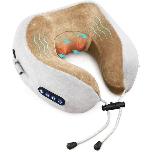 CloudKnead™ - Portable 3D Massage & Travel Neck Pillow